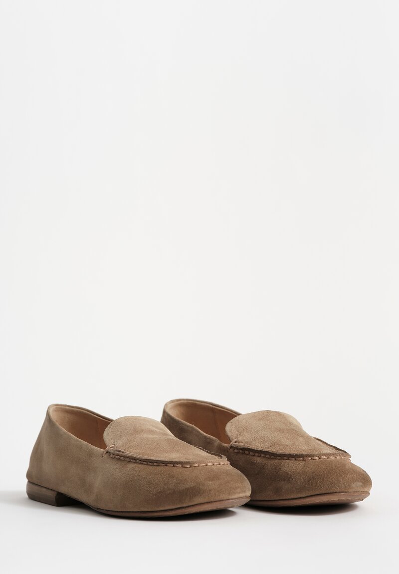 Marsèll Suede Mandolo Moccasin Loafers