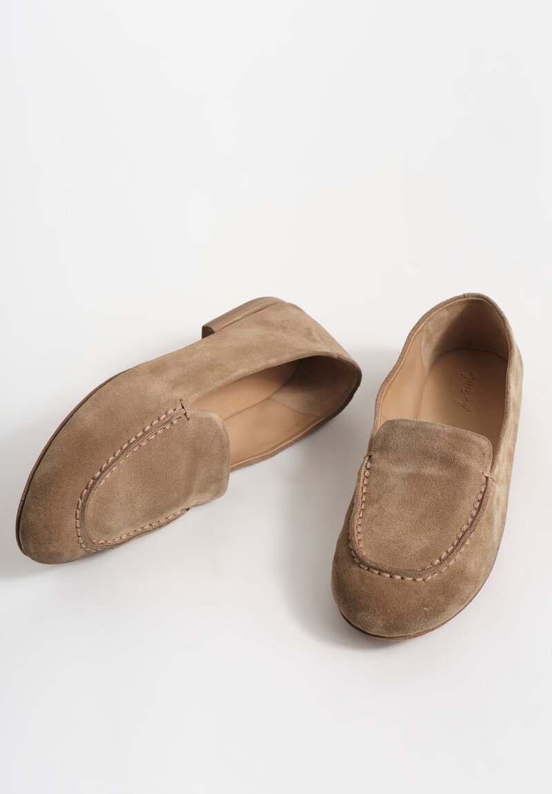 Marsèll Suede Mandolo Moccasin Loafers