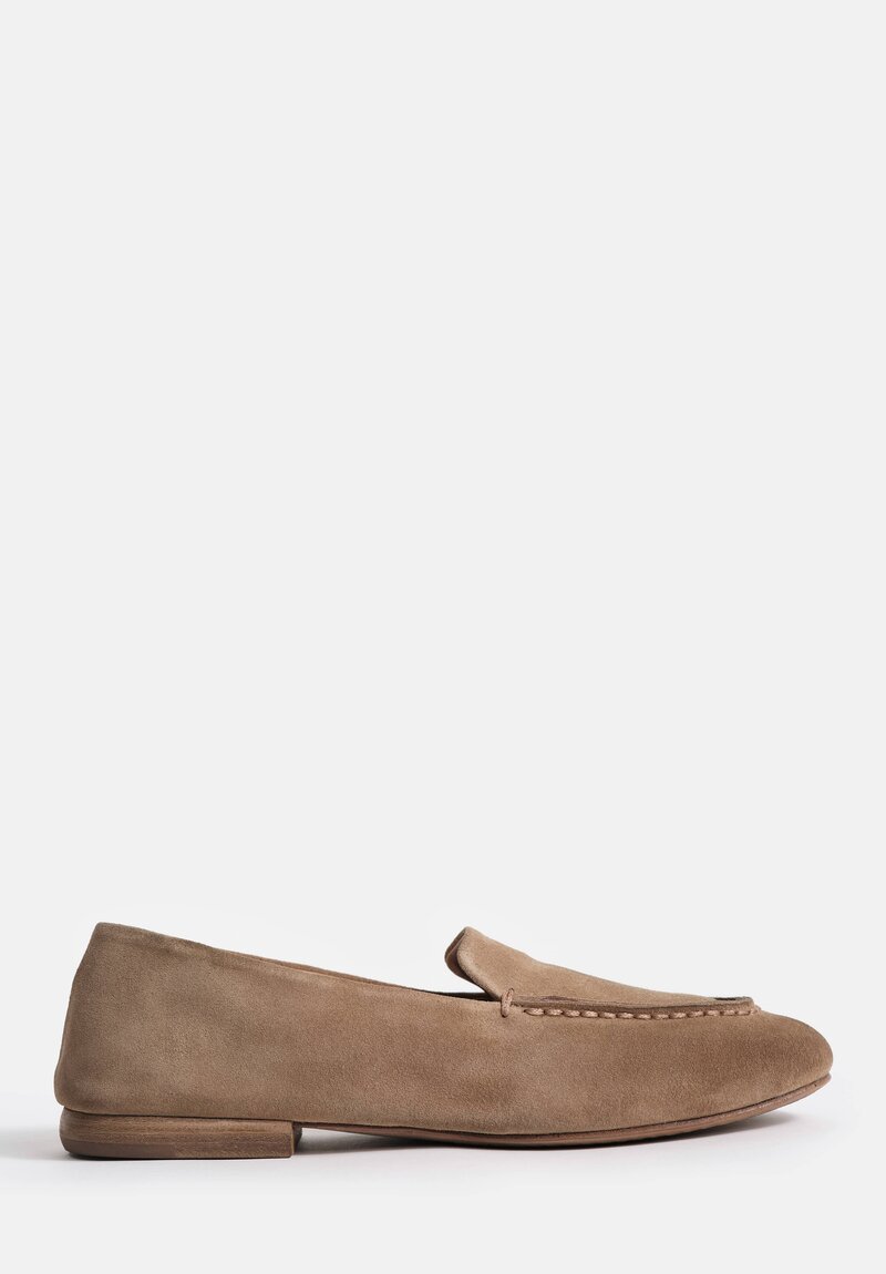 Marsèll Suede Mandolo Moccasin Loafers