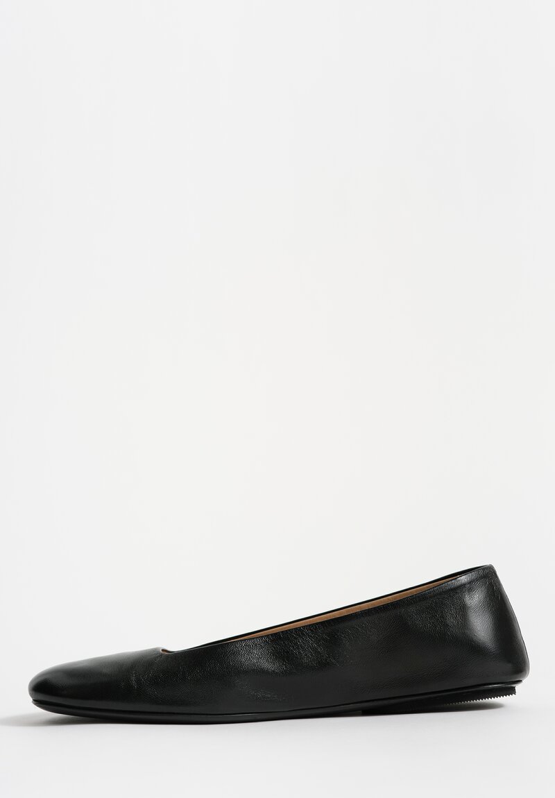 Marsèll Leather Distesa Ballerina Slip Ons