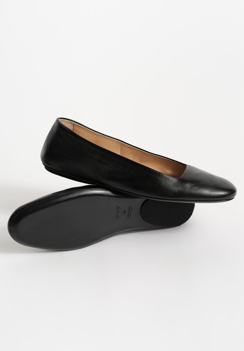 Marsèll Leather Distesa Ballerina Slip Ons