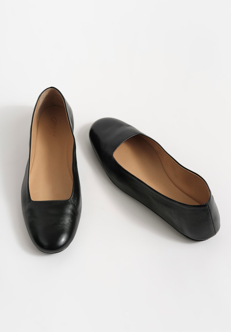 Marsèll Leather Distesa Ballerina Slip Ons