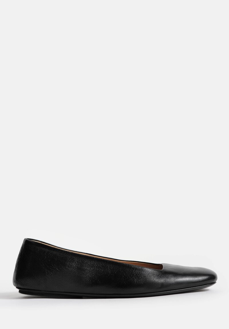 Marsèll Leather Distesa Ballerina Slip Ons