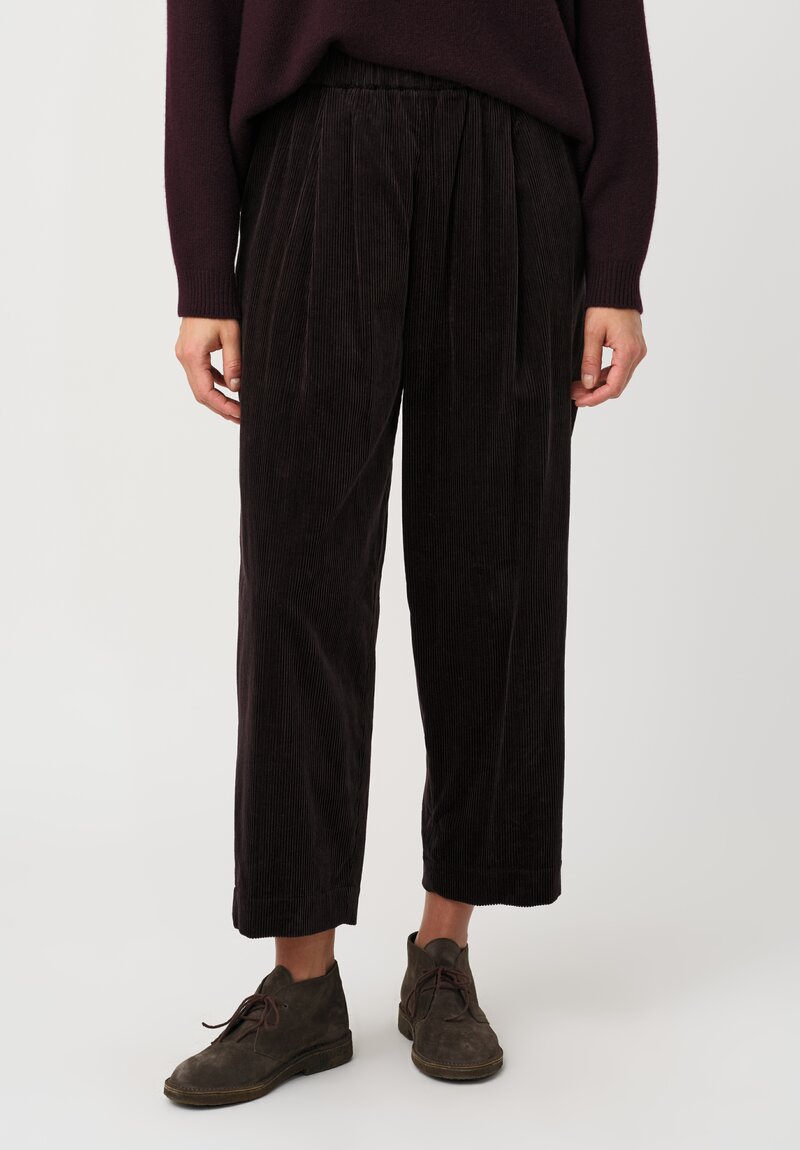 Arts & Science Cotton Corduroy One Tuck Relaxed Fit Pants