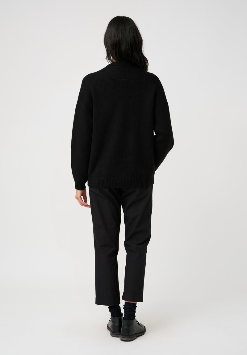 Arts & Science Cashmere Back Line Crew Neck Cardigan