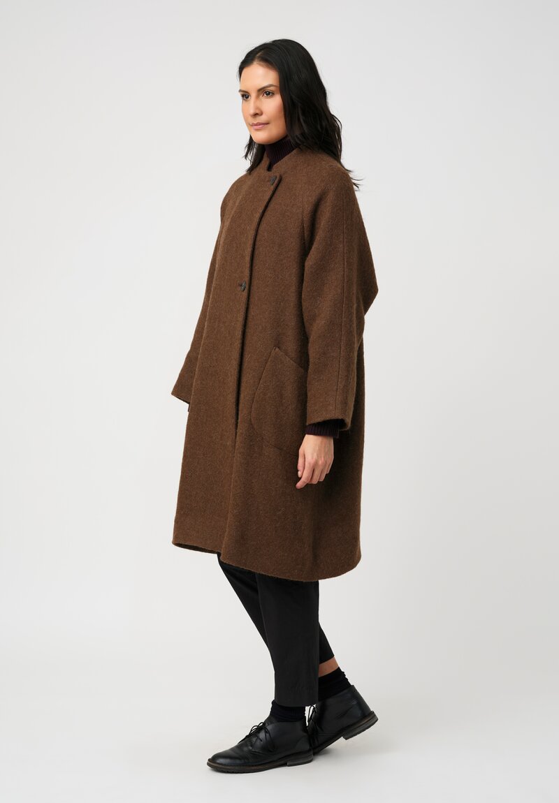Arts & Science Baby Alpaca Raglan Balloon Coat