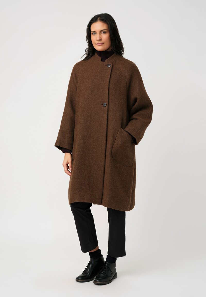 Arts & Science Baby Alpaca Raglan Balloon Coat