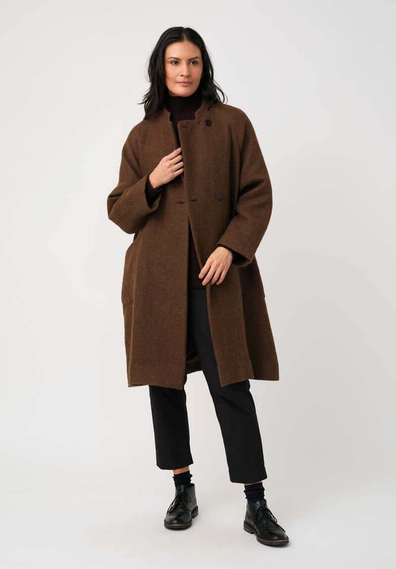 Arts & Science Baby Alpaca Raglan Balloon Coat