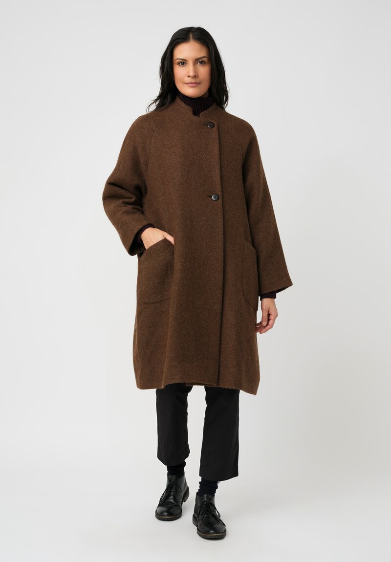 Arts & Science Baby Alpaca Raglan Balloon Coat