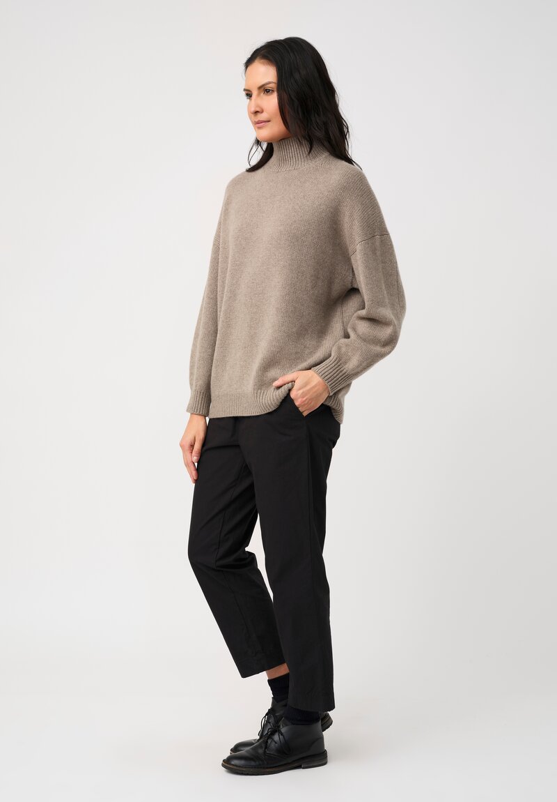 Arts & Science Cashmere Back Line Turtleneck Sweater