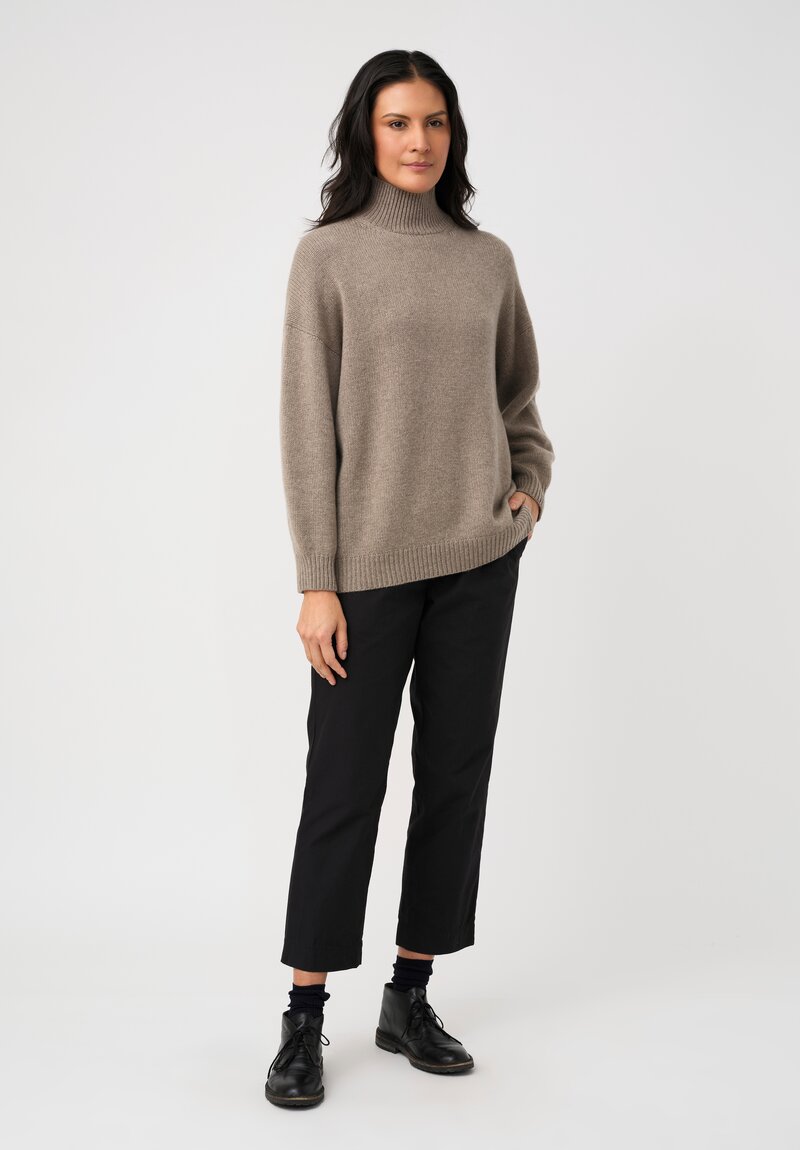 Arts & Science Cashmere Back Line Turtleneck Sweater