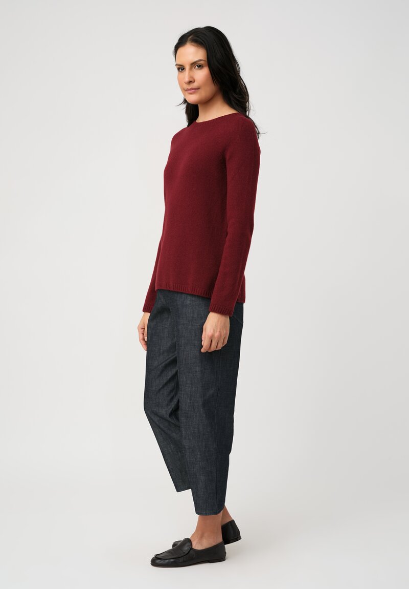 'S Max Mara Cashmere Blend Crew Neck Sweater