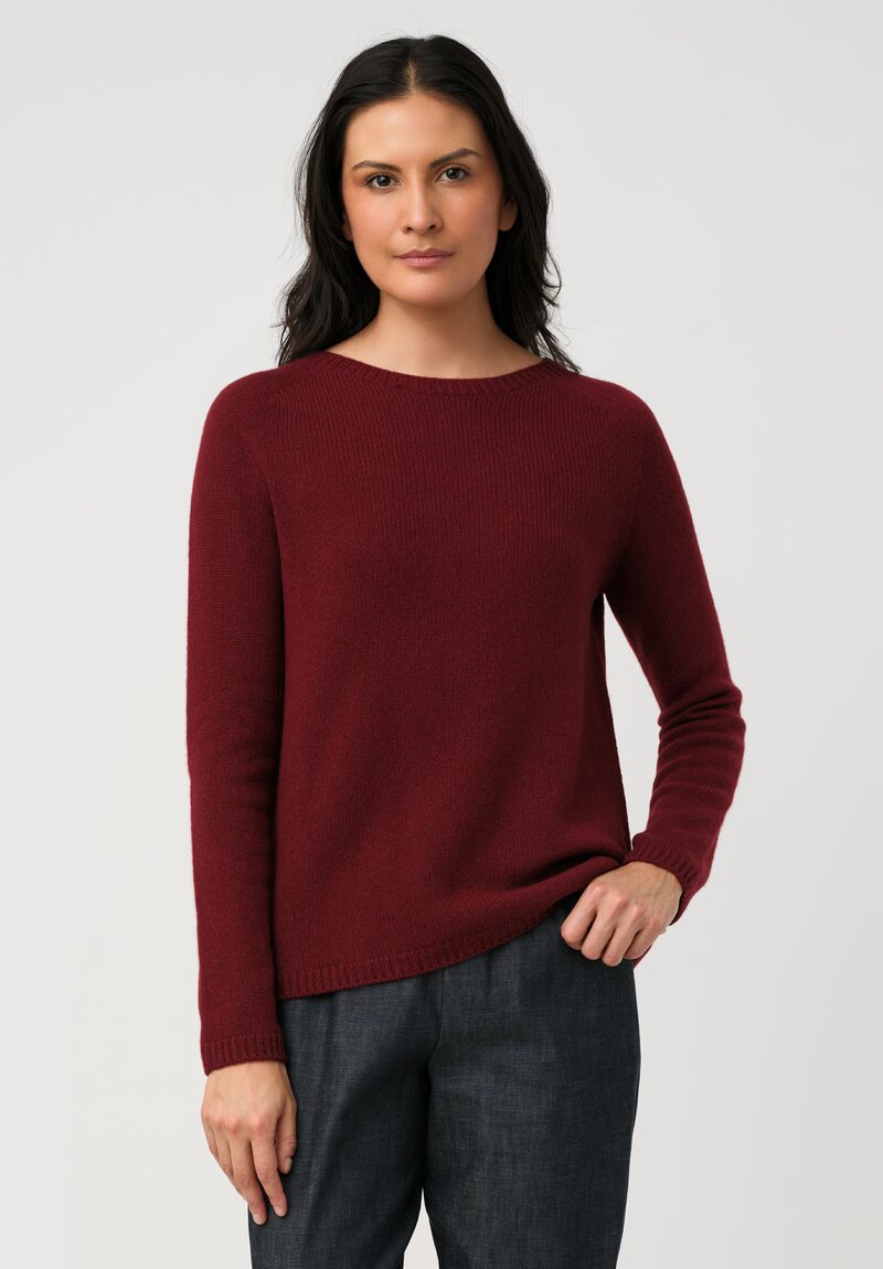 'S Max Mara Cashmere Blend Crew Neck Sweater