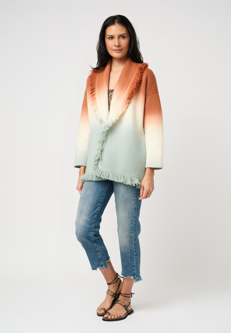 Alanui Ombré Shades of Shore Cardigan