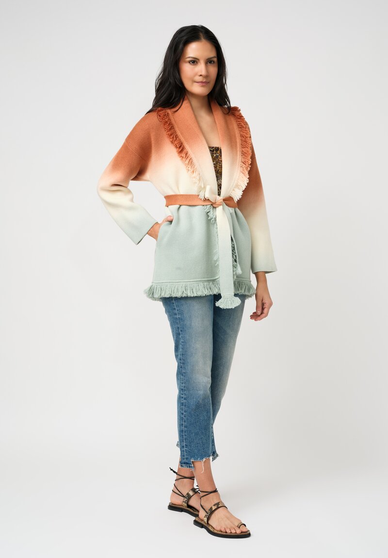 Alanui Ombré Shades of Shore Cardigan