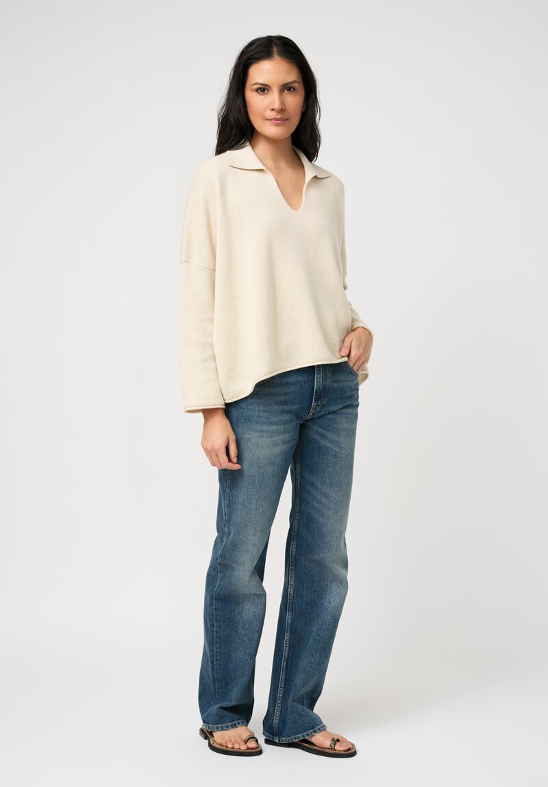 Alanui Cotton Denim Blue Moon Straight Leg Jeans