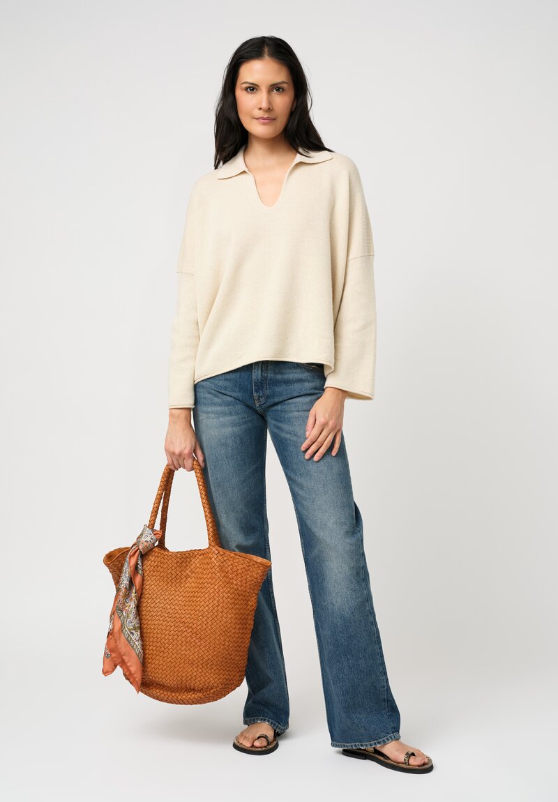 Alanui Cotton Denim Blue Moon Straight Leg Jeans