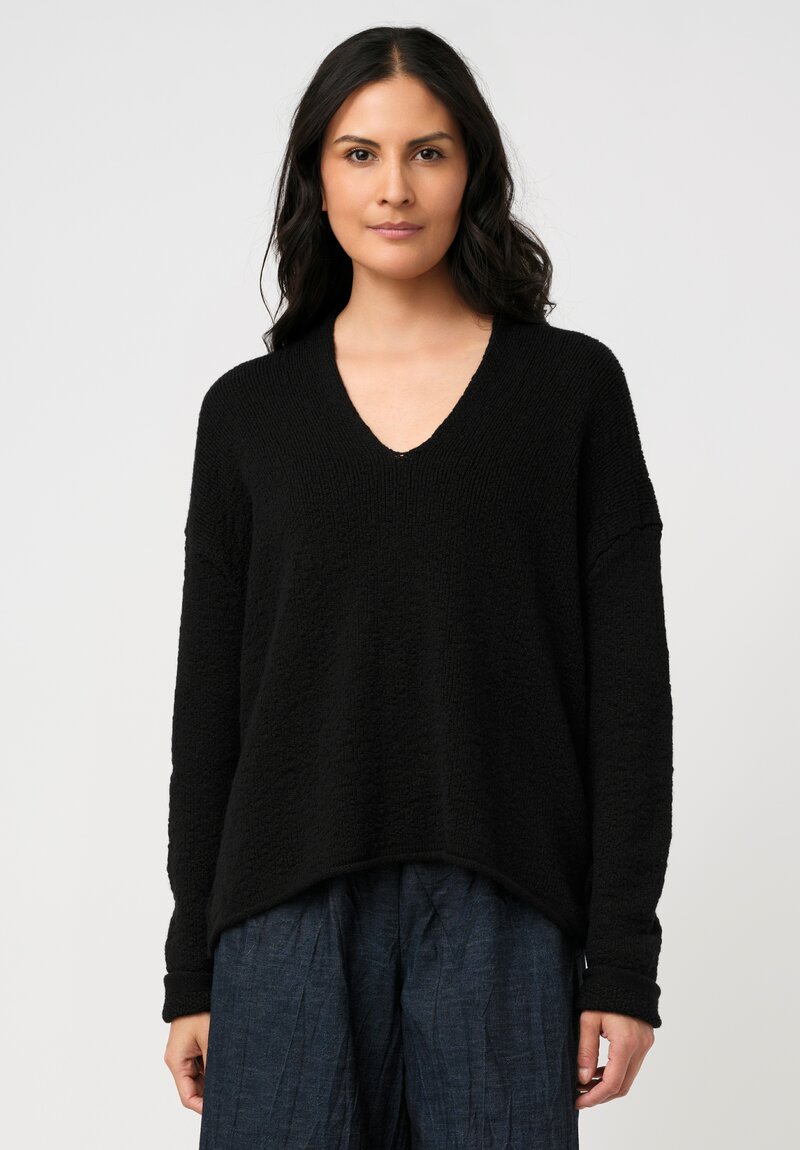 Daniel Andresen Silk Cashmere Diascia V-Neck Pullover