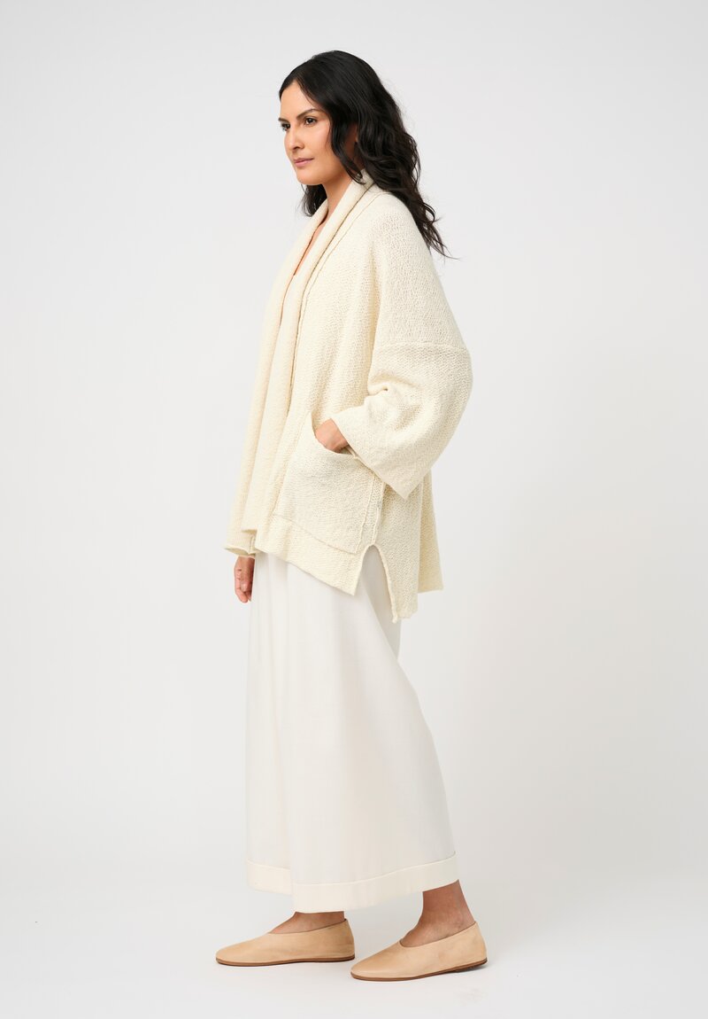 Daniel Andresen Open-Knit Silk Cotton Phlomys Kimono Sleeve Cardigan