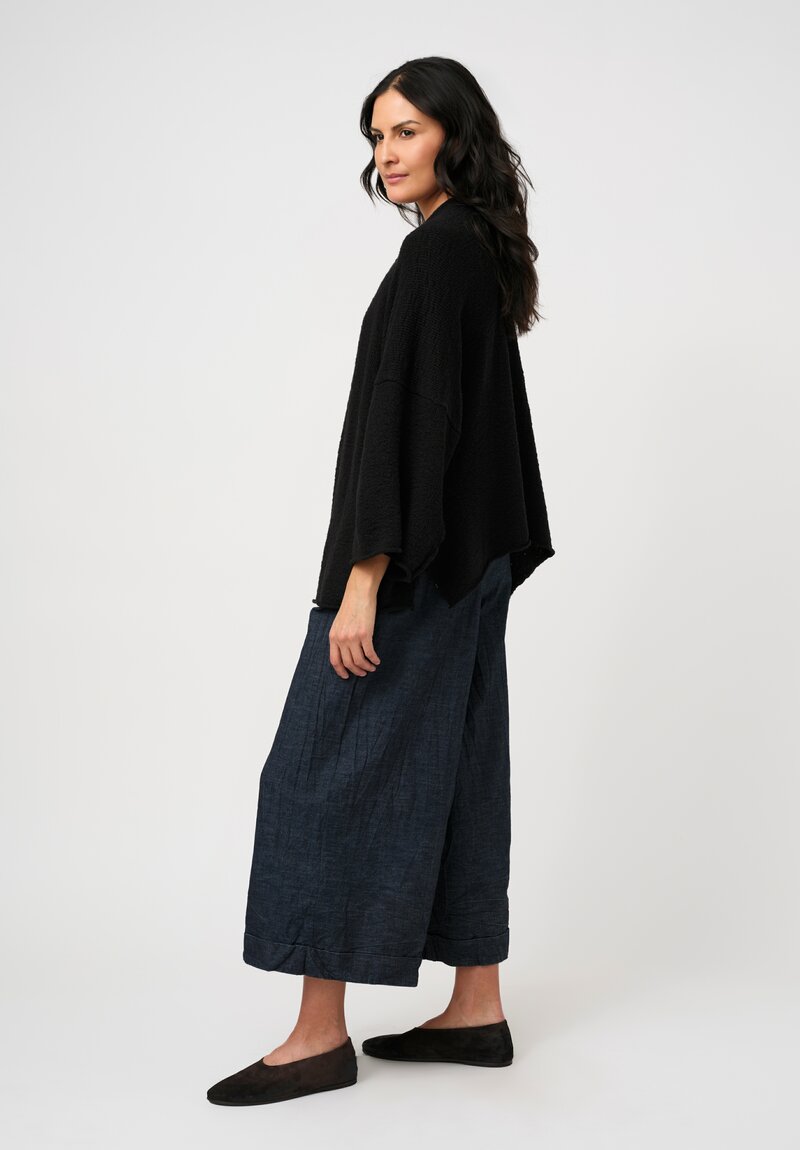 Daniel Andresen Silk Cashmere Dierama Kimono Sleeve Cardiga