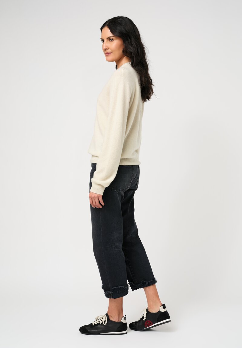 Frenckenberger Cashmere Mini Round Neck Sweater