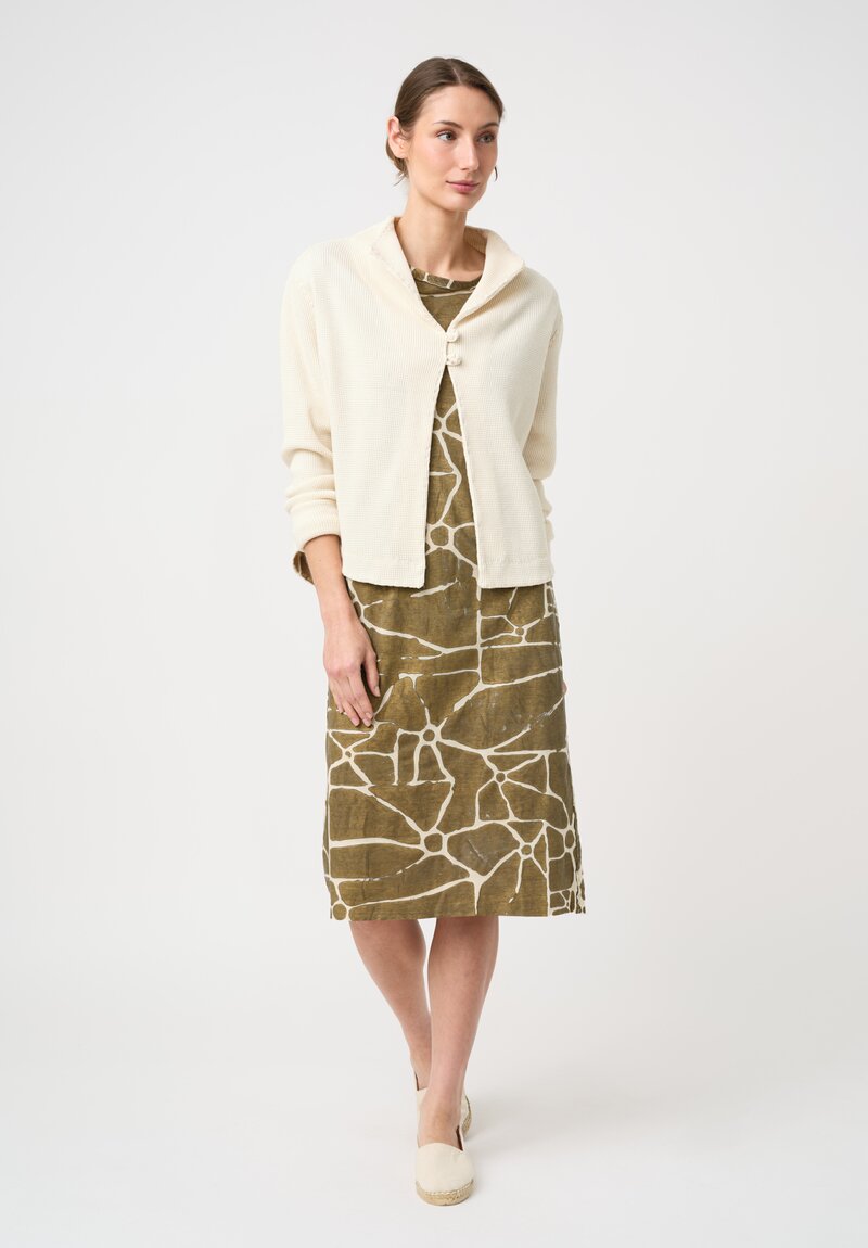 Alabama Chanin Organic Cotton Hand Painted Tee Dress