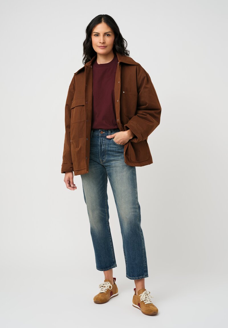 Hey Gang Japanese Selvedge Denim Loose Crop Jeans