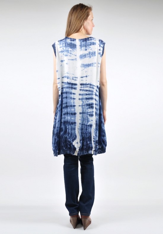 Prive' 45 Ally Long Top in Indigo