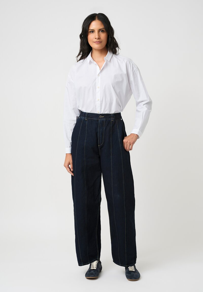Toogood Cotton Hemp Rinsed Denim Hiker Jeans