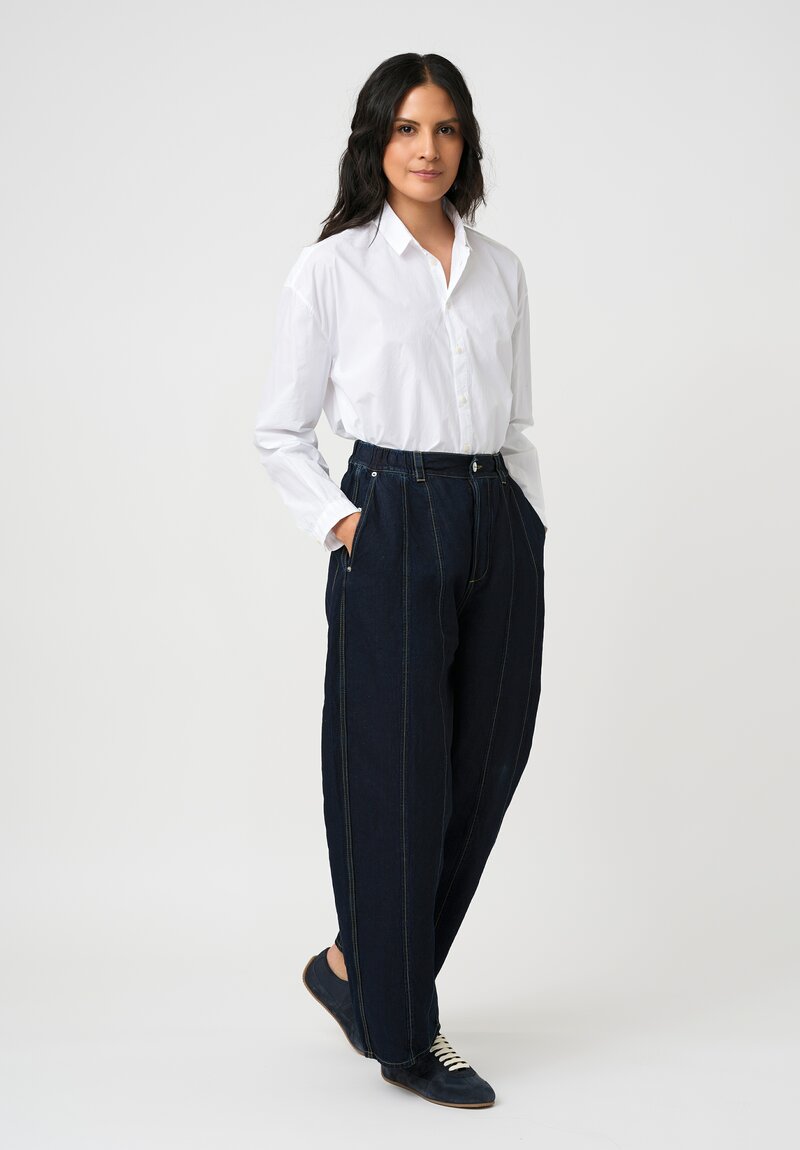 Toogood Cotton Hemp Rinsed Denim Hiker Jeans