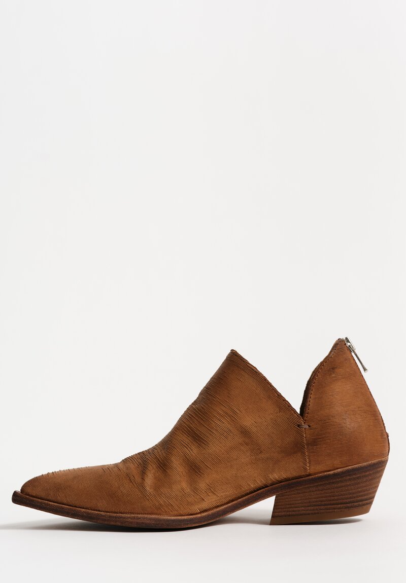 Officine Creative Ribbed Leather Noelie Ankle Boots