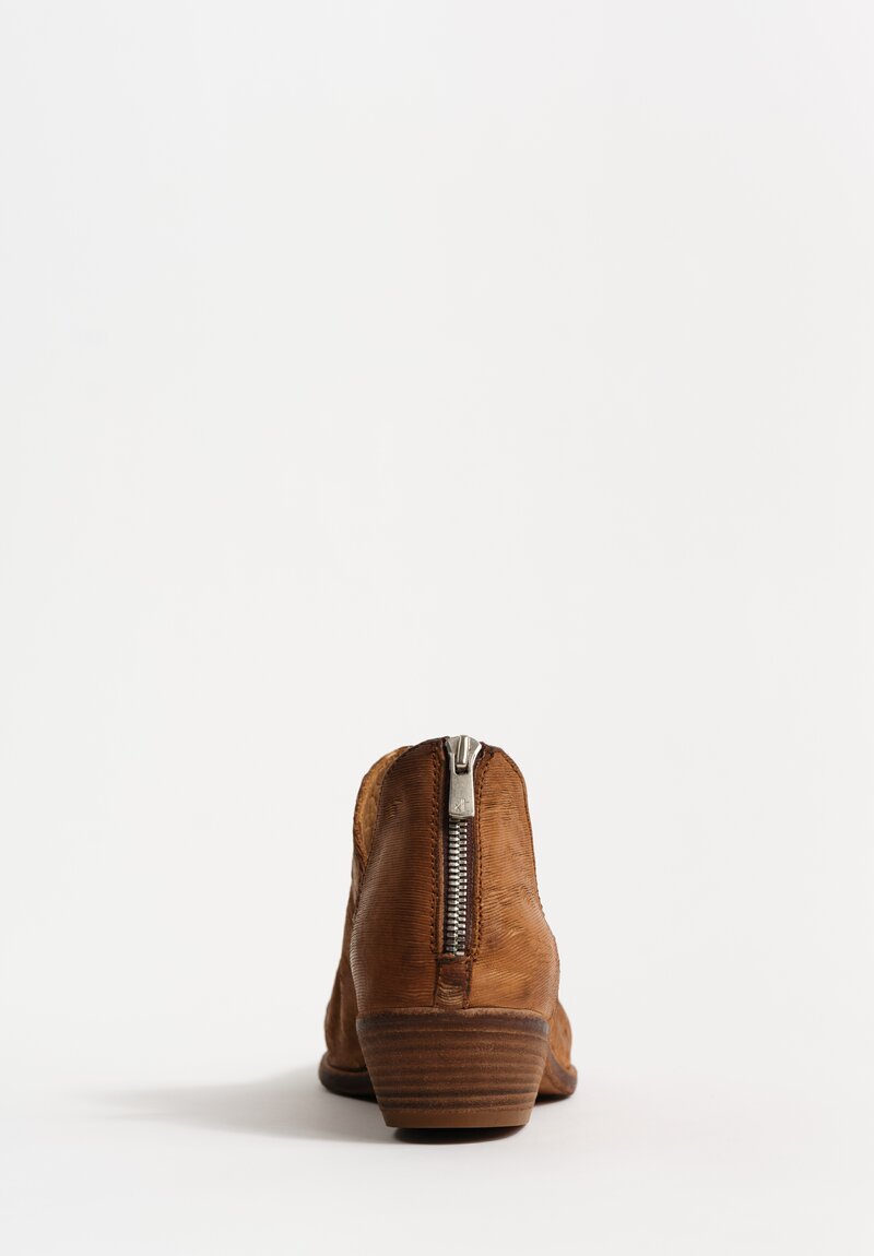 Officine Creative Ribbed Leather Noelie Ankle Boots