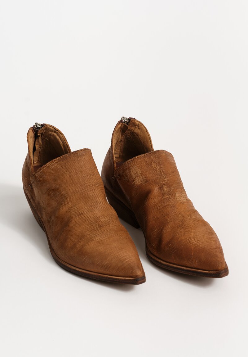 Officine Creative Ribbed Leather Noelie Ankle Boots