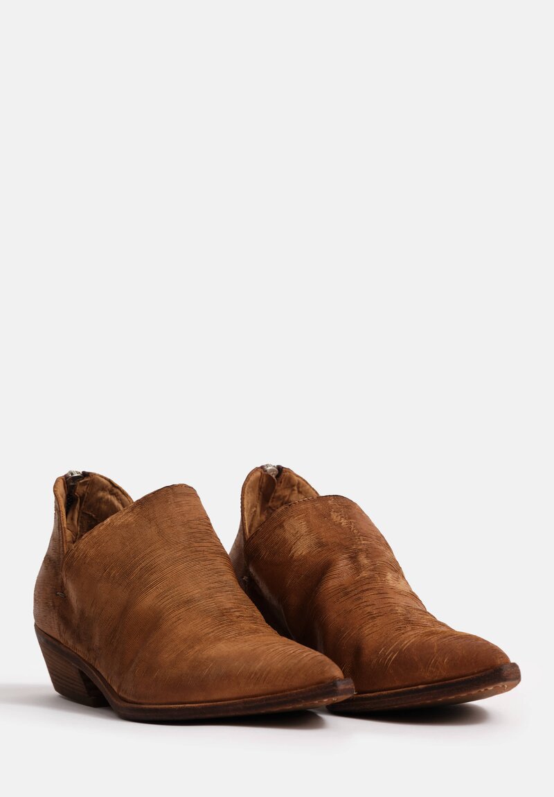 Officine Creative Ribbed Leather Noelie Ankle Boots