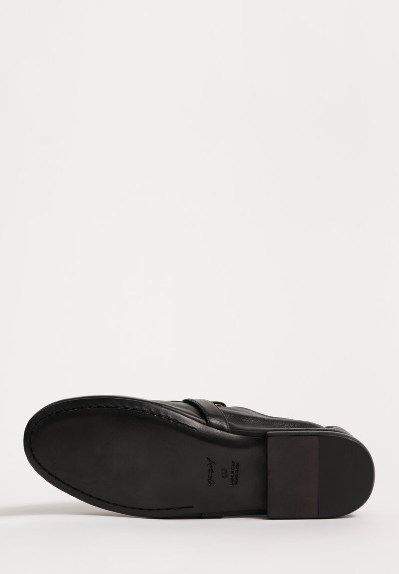 Marsèll Calf Leather Mandolo Buckle Loafer