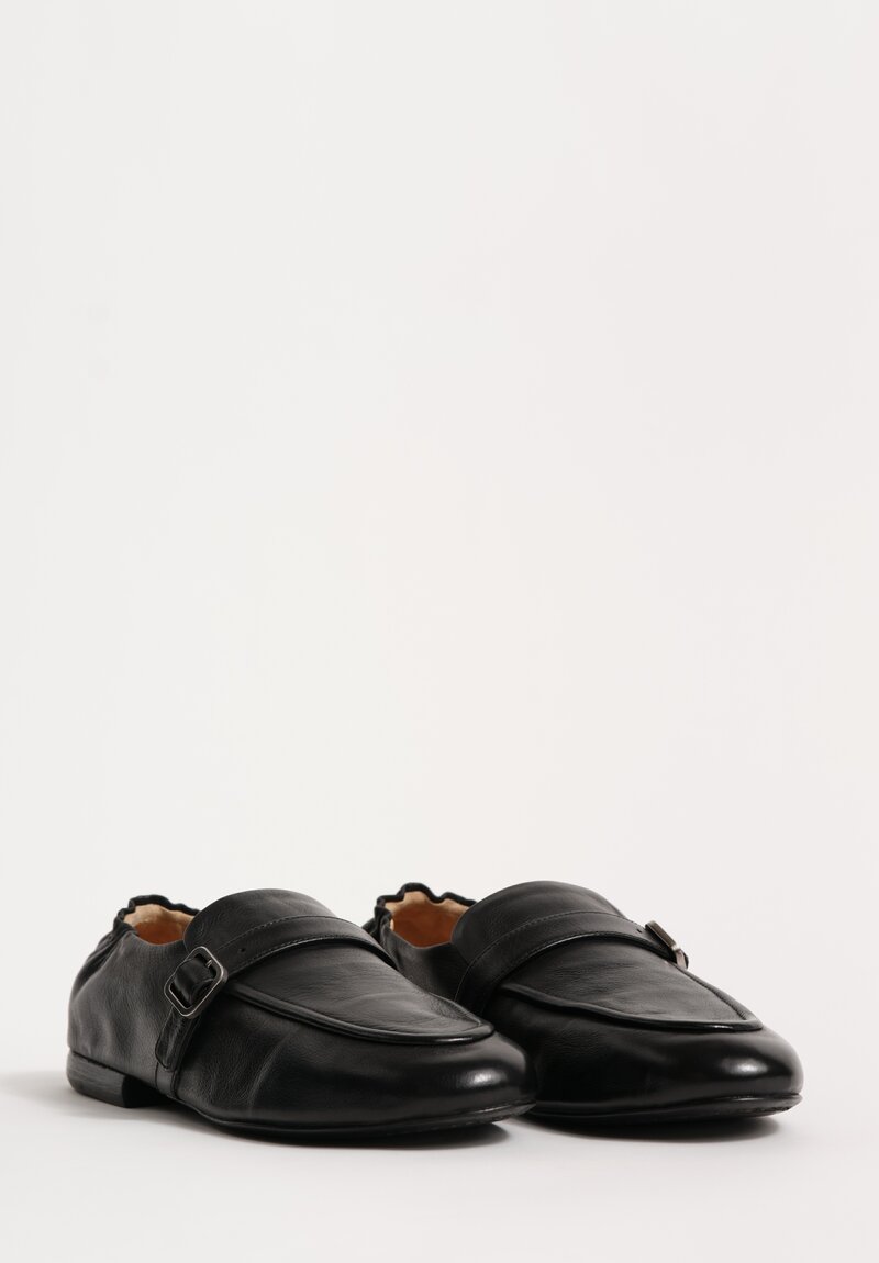 Marsèll Calf Leather Mandolo Buckle Loafer