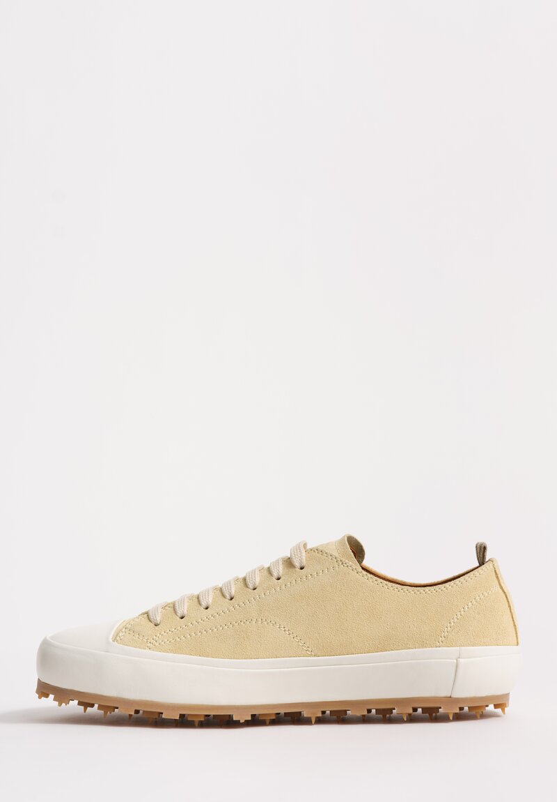 Officine Creative Suede Leather Vulcan Sneakers