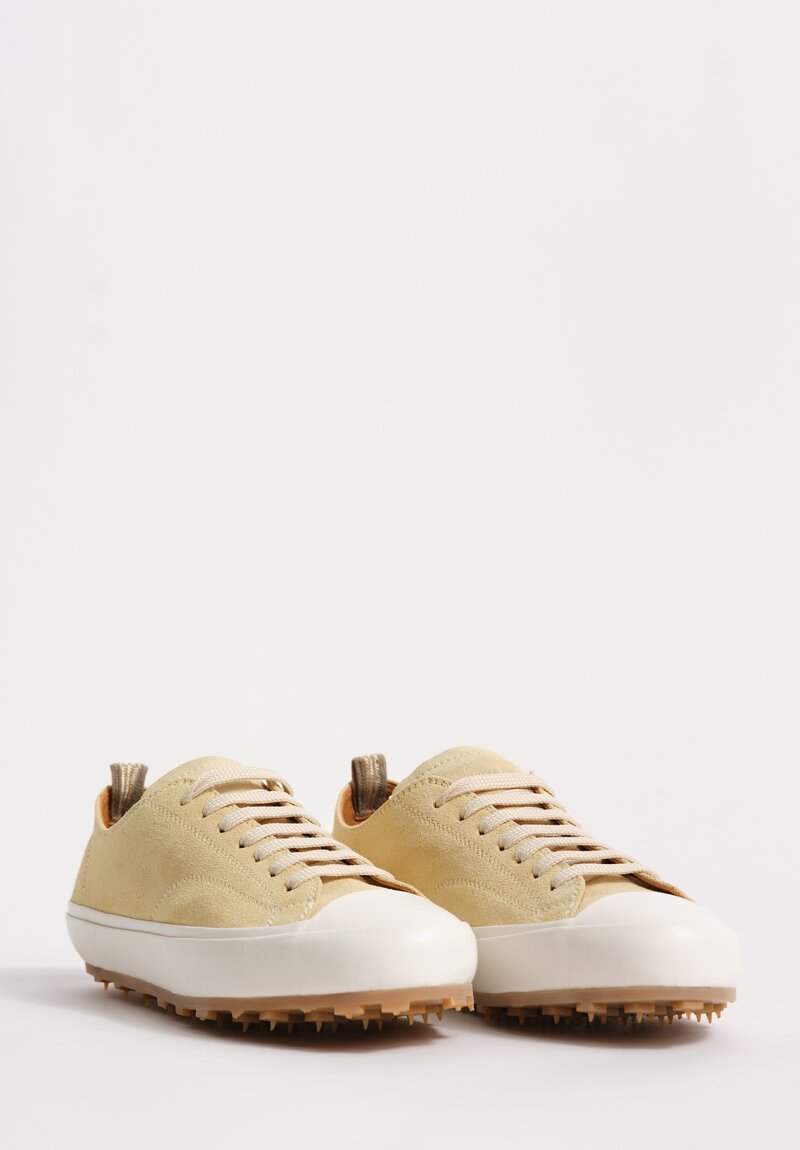 Officine Creative Suede Leather Vulcan Sneakers