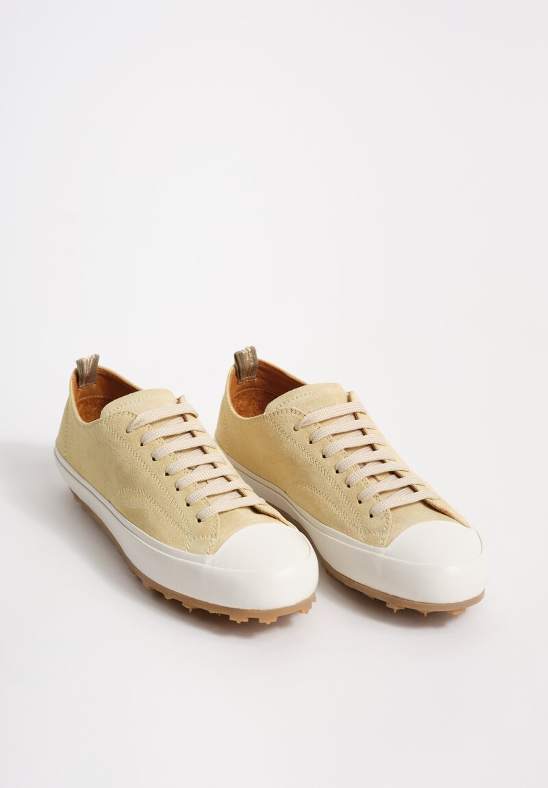 Officine Creative Suede Leather Vulcan Sneakers
