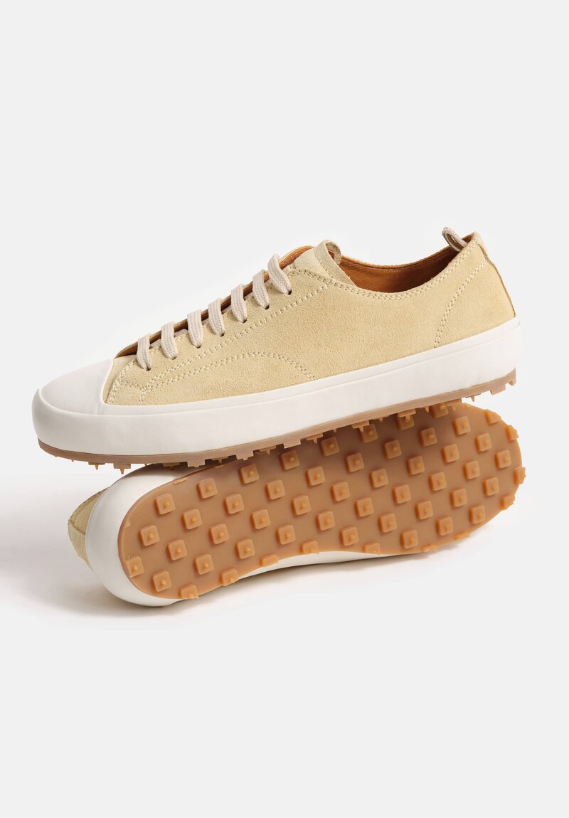 Officine Creative Suede Leather Vulcan Sneakers