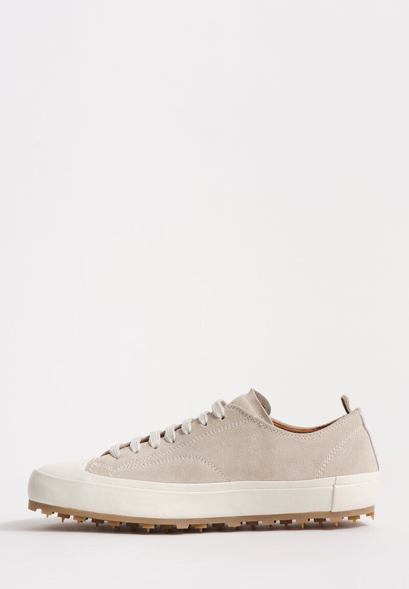 Officine Creative Suede Leather Vulcan Sneakers