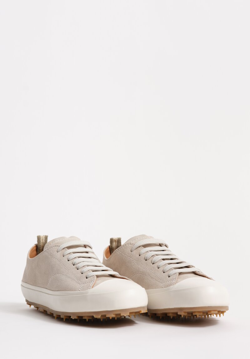 Officine Creative Suede Leather Vulcan Sneakers