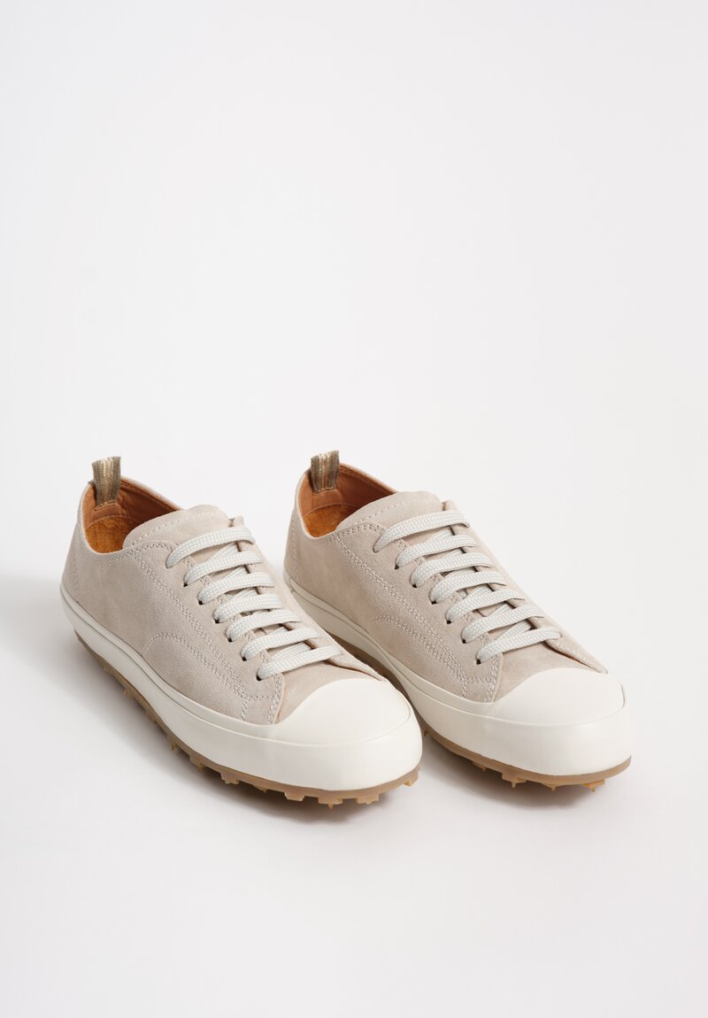 Officine Creative Suede Leather Vulcan Sneakers