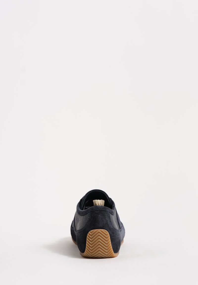 Officine Creative Mixed Leather Lace Up Subside Sneakers
