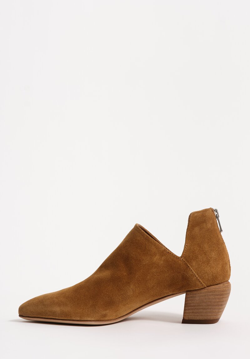 Officine Creative Suede Leather Sally Heel Ankle Boots