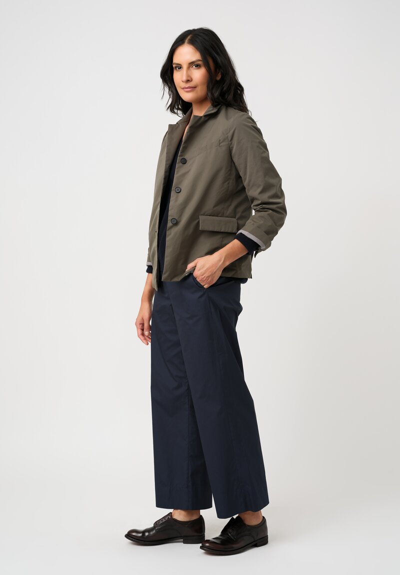 Bergfabel Washed Cotton Giulia Jacket in Olive Wood