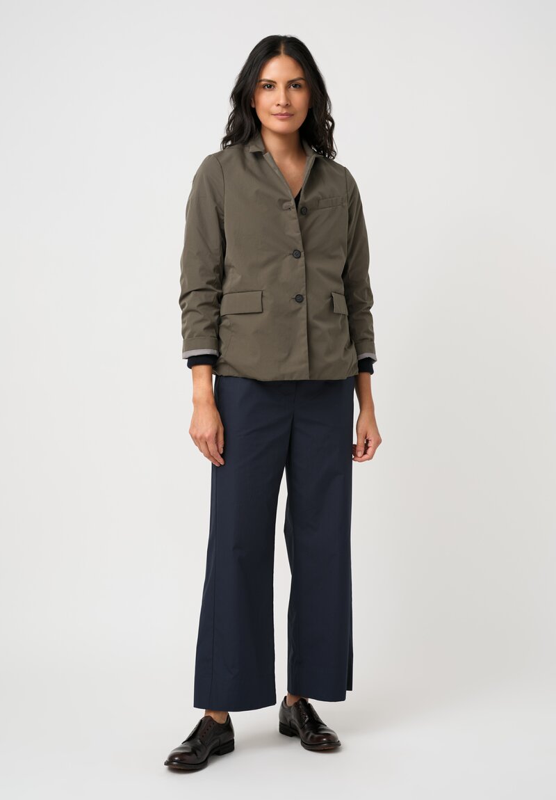 Bergfabel Washed Cotton Giulia Jacket in Olive Wood