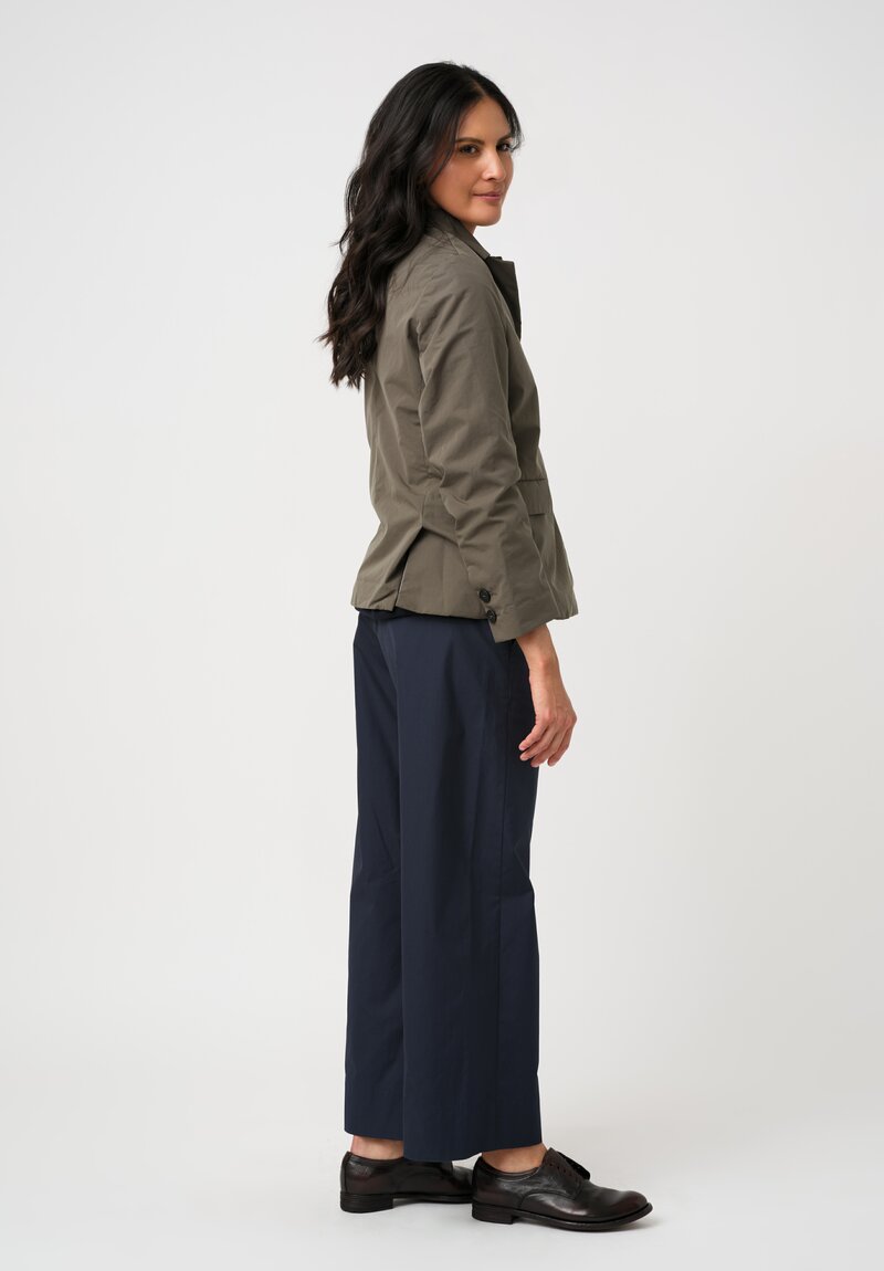 Bergfabel Washed Cotton Giulia Jacket in Olive Wood