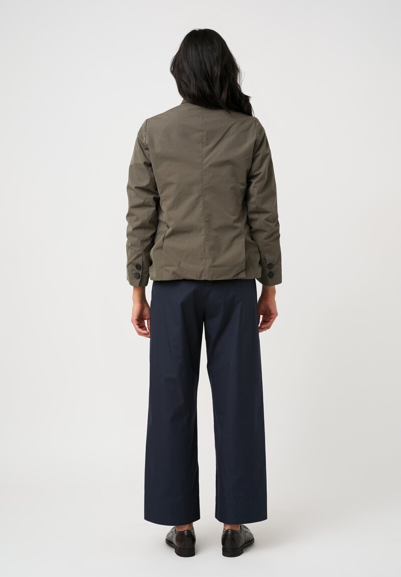 Bergfabel Washed Cotton Giulia Jacket in Olive Wood