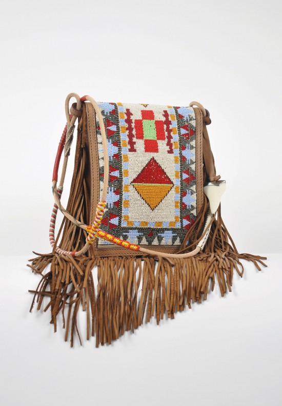 Etro Beaded Leather Bag with Fringe | Santa Fe Dry Goods . Workshop . Wild  Life